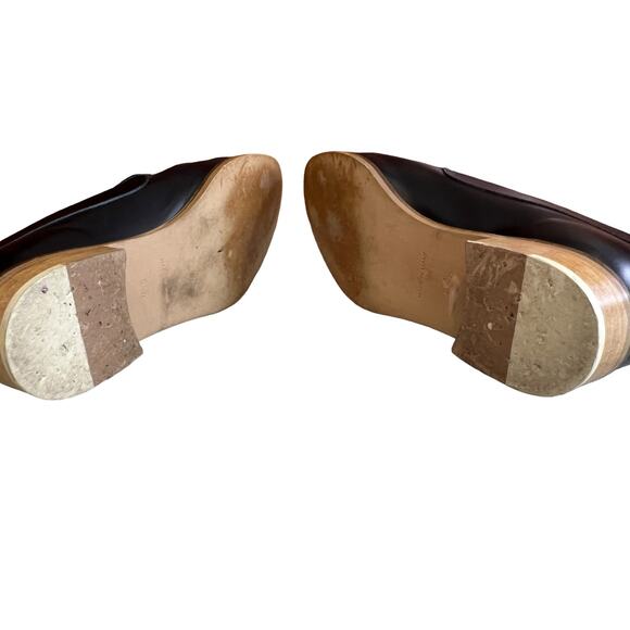 Everlane Modern Pointed Toe Leather Loafers Black 8.5 - Picture 8 of 12